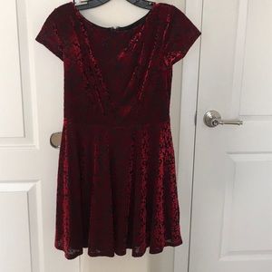 Forever21 Velvet Mini Dress
